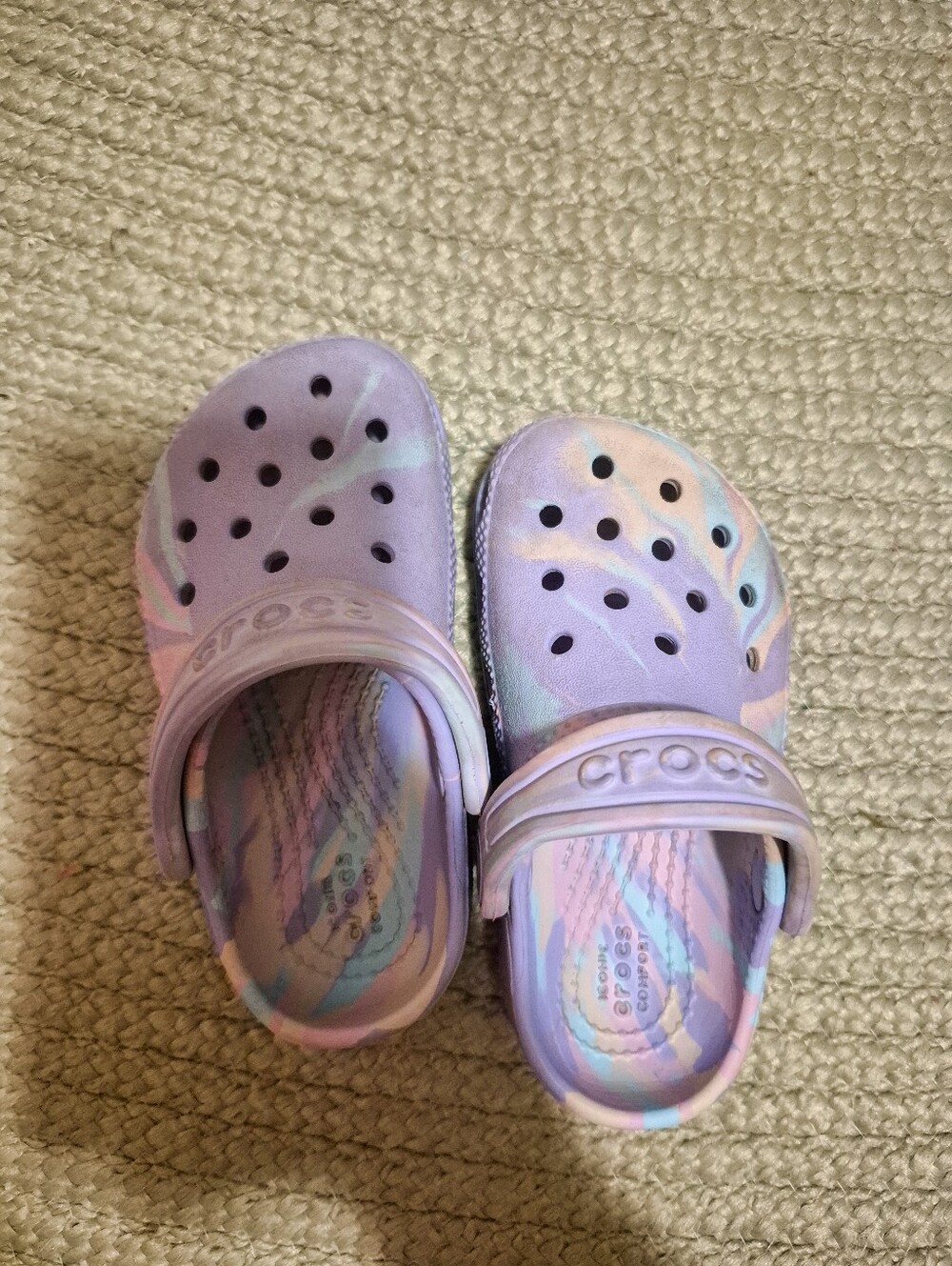 🌼$10 Purple Tie Dye Crocs